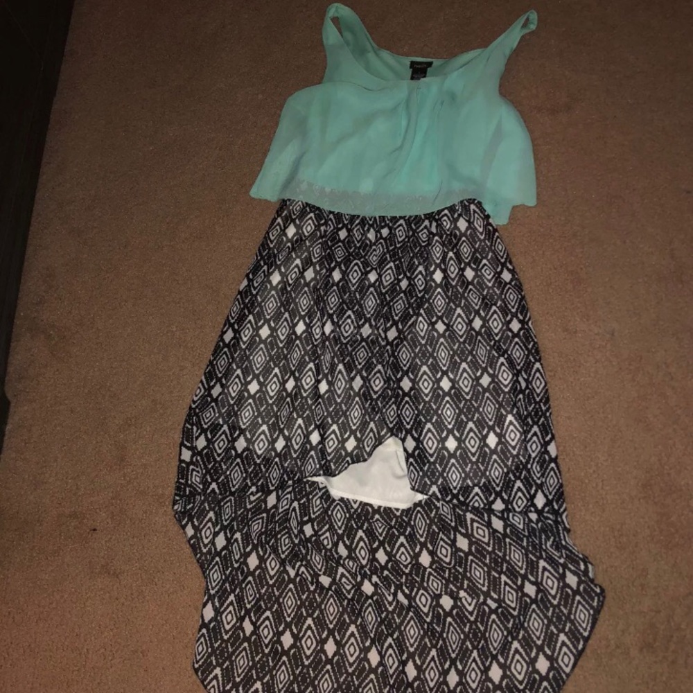 Women’s teal maxi dress